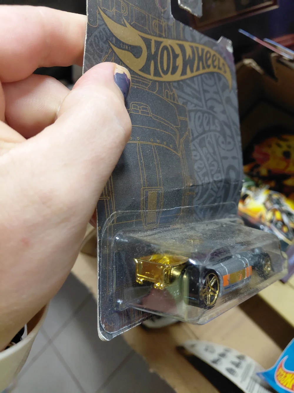 2019 Hot Wheels 51st Anniversary Satin & Chrome Series Aristo Rat (#4/6),
